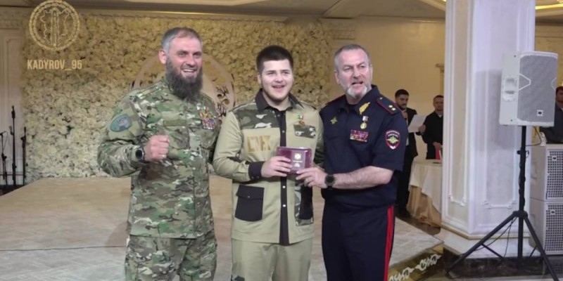Сын Рамзана Кадырова продолжает получать награды