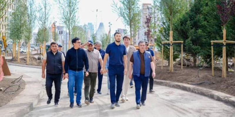 170 дворов и общественных пространств благоустроят в Астане