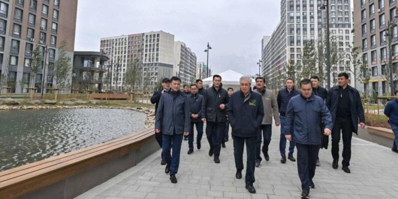 170 дворовых и общественных пространств благоустроили в Астане