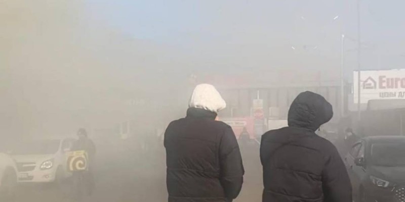 Дым на Саяхате напугал алматинцев