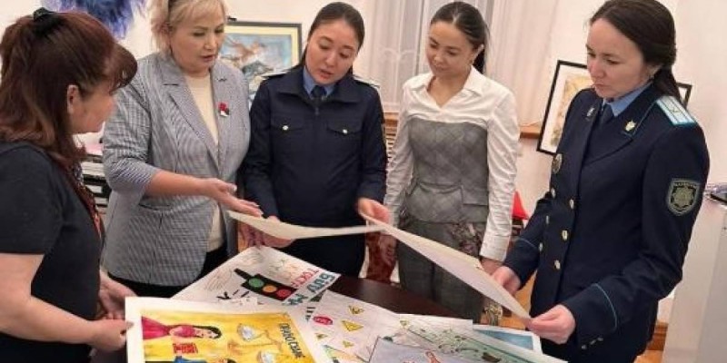 "Закон и порядок глазами ребёнка": в столице подвели итоги конкурса рисунков среди школьников