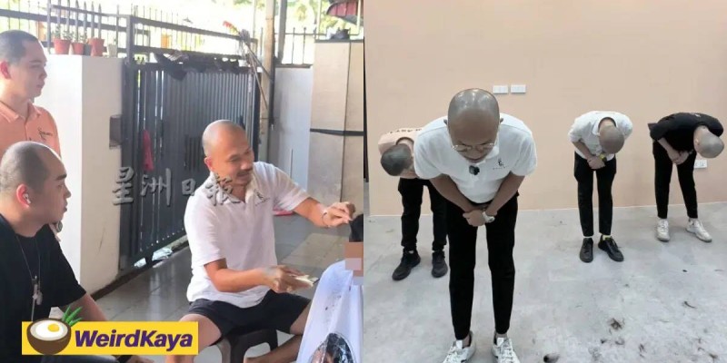 Барбершоперы побрились налысо, чтобы извиниться перед клиентом