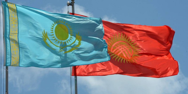 Вирусный тренд в соц сетях о дружбе казахов и кыргызов