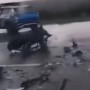 Мотоциклист разбился в ДТП с патрулькой близ Караганды