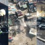 Пожар по повышенному рангу тушили на барахолке в Алматы