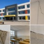 В Атырау школу за 4 млрд тенге раскритиковали из-за трещин и осыпающейся отделки