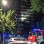 В центре Алматы в ЖК тушили пожар по повышенному рангу