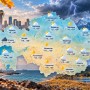 Погода в Казахстане на 22 сентября: от +4 до +32°